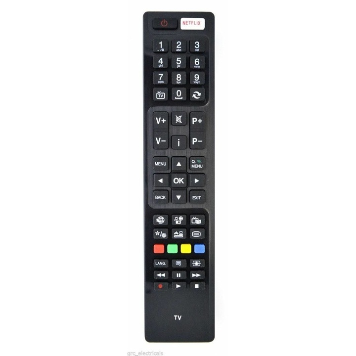 RC48127, RC48125, Panasonic vestel Bush Finlux utángyártott távirányító