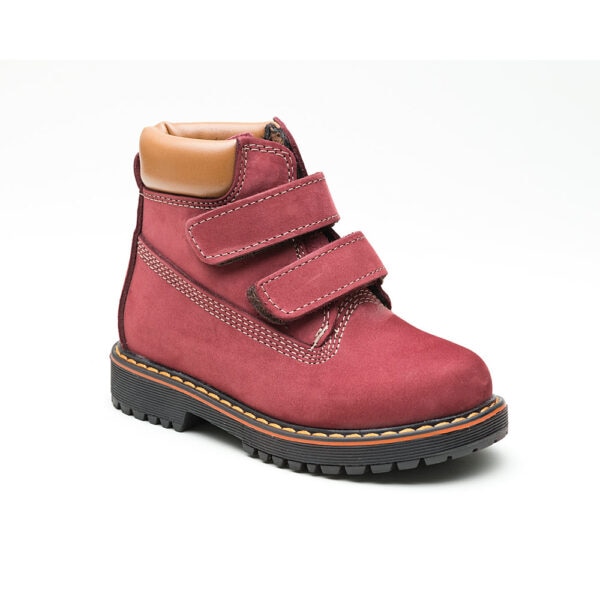 Ghete piele nabuc Kidopo Mira, Rosu