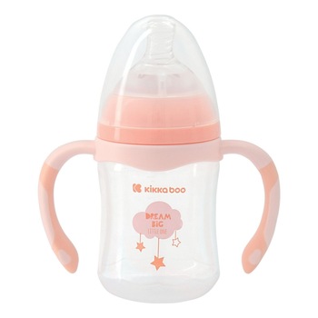 Biberon anti-colici 180ml KikkaBoo Peach Cloud Biberon anti-colici 180ml KikkaBoo Peach Cloud