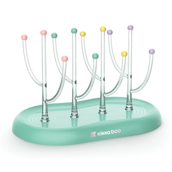 Suport pentru biberoane KikkaBoo Marble Mint Suport pentru biberoane KikkaBoo Marble Mint