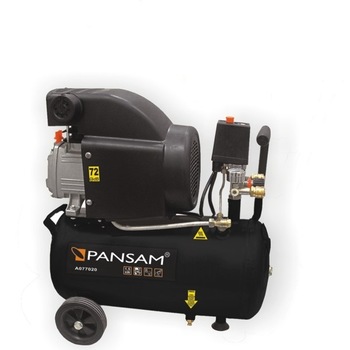 Compresor cu rezervor 24l, 1,5kW/ 8 bari , Pansam Compresor cu rezervor 24l, 1,5kW/ 8 bari , Pansam