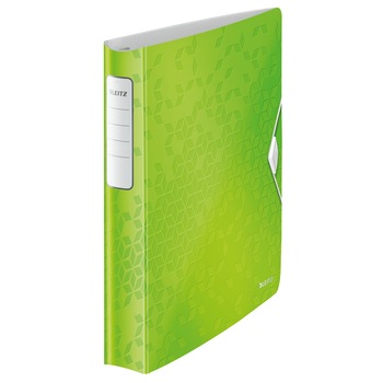 Caiet mecanic Leitz Active Wow Softclick, A4, lime Caiet mecanic Leitz Active Wow Softclick, A4, lime
