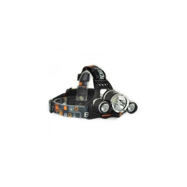Фенер SIKS®, Челник за глава, Алуминиев, 3 LED диода