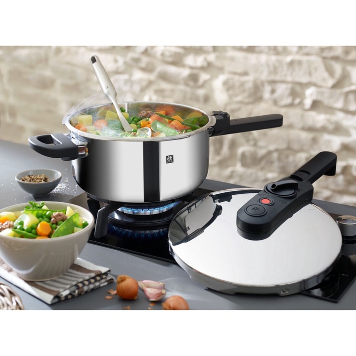 Тенджера под налягане, 22 см/4 L, "EcoQuick II" - Zwilling