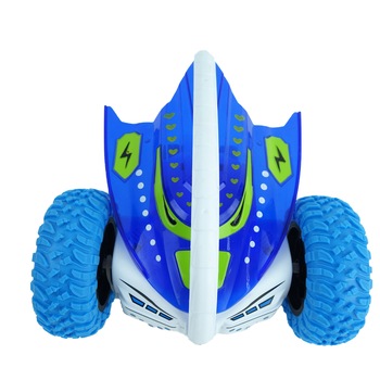 Masinuta pentru cascadorii, cu muzica, luminite, roti de cauciuc, albastru, 20 cm Masinuta pentru cascadorii, cu muzica, luminite, roti de cauciuc, albastru, 20 cm