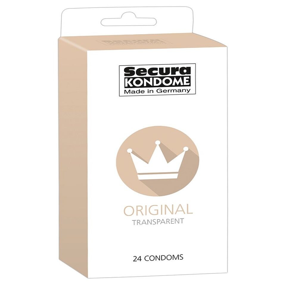 Prezervative transparente Secura Original 24buc/set