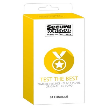 Prezervative Secura Test the Best 24buc Prezervative Secura Test the Best 24buc