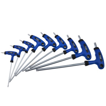 Set 9 surubelnite Torx, tip T, GEKO G30587 Set 9 surubelnite Torx, tip T, GEKO G30587