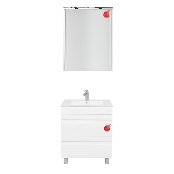 Set mobilier baie Mdf 60 cm 2 sertare soft close, lavoar ceramic ,oglinda dulap 60 cm, lampa led Set mobilier baie Mdf 60 cm 2 sertare soft close, lavoar ceramic ,oglinda dulap 60 cm, lampa led