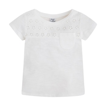 Tricou, Mayoral, fete, ani, Alb, 128 CM Tricou, Mayoral, fete, ani, Alb, 128 CM
