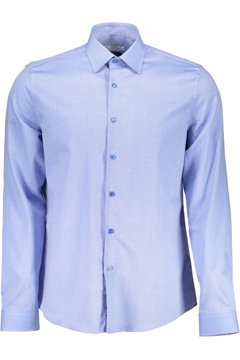 Camasa cu maneca lunga VERSACE COLLECTION albastru, Albastru, 41