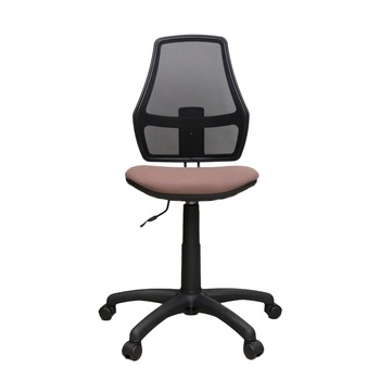 Scaun de birou pentru copii Fox GTS, stofa zesta, maro Scaun de birou pentru copii Fox GTS, stofa zesta, maro