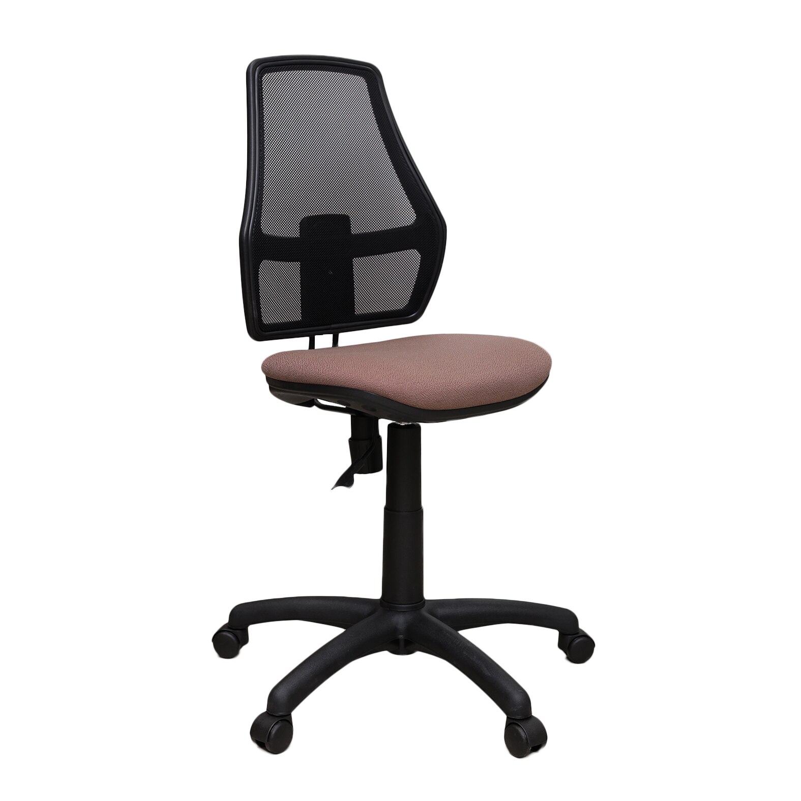 Scaun de birou Fox GTS, mecanism Freestyle, textil, brun