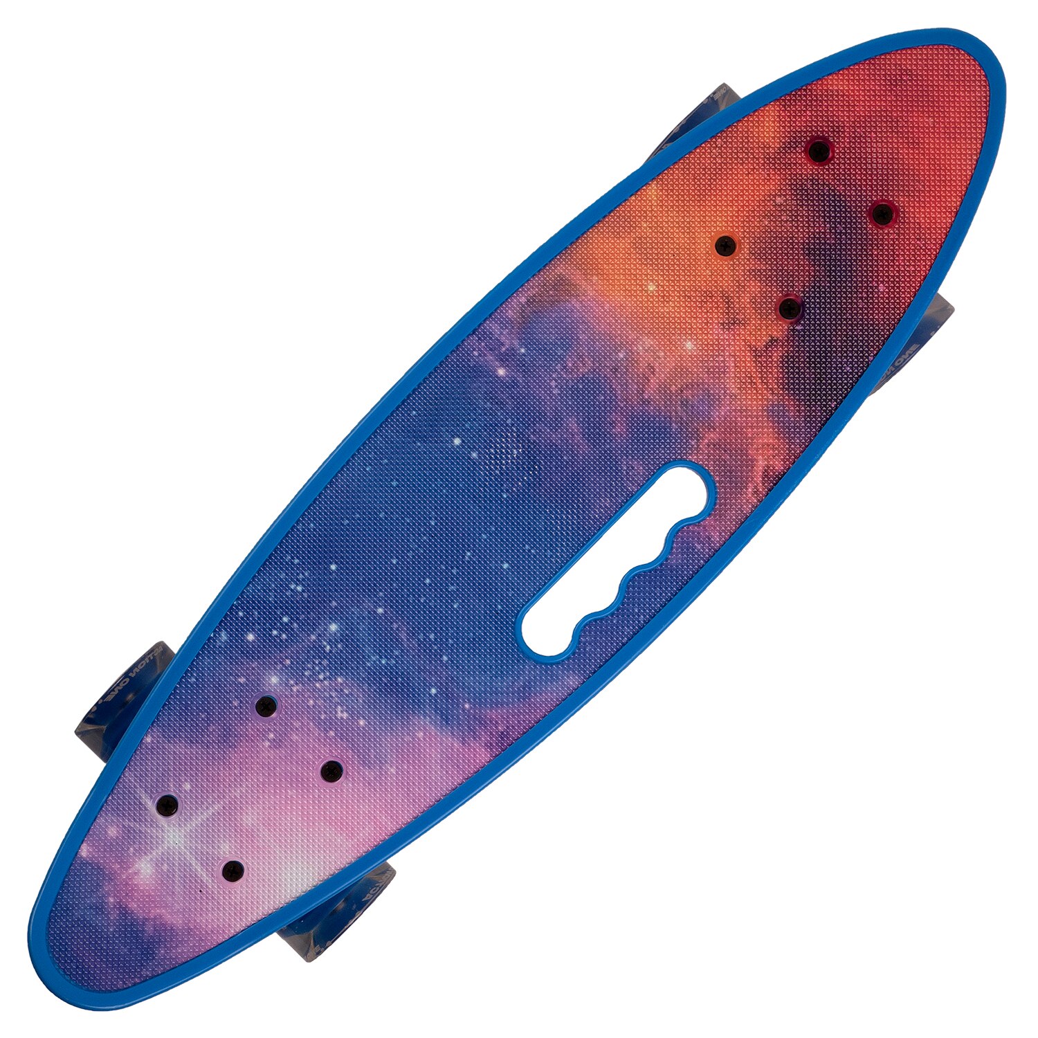 Penny board Action One® Portabil ABEC-7, PU, Aluminiu, Cosmos
