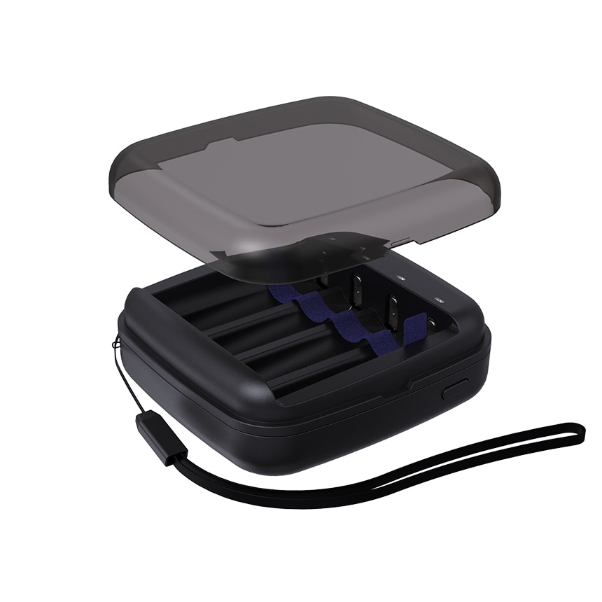 Incarcator acumulatori Xtar, BC4, Compatibil cu 1.5V Li-Ion si 1,2V NiMH, NiCd