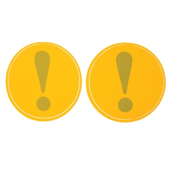 Autocolant Semn incepator 2buc - Ø 8,5cm - Interior Autocolant Semn incepator 2buc - Ø 8,5cm - Interior