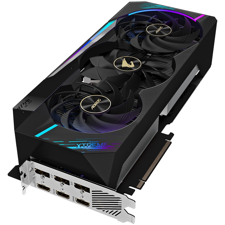 Placa video Gigabyte AORUS GeForce® RTX™ 3090 XTREME, 24GB GDDR6X