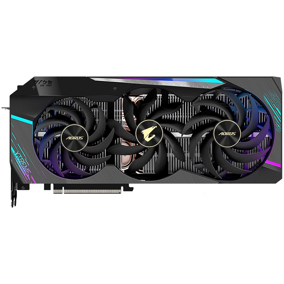 Placa video Gigabyte AORUS GeForce® RTX™ 3090 XTREME, 24GB GDDR6X, 384-bit