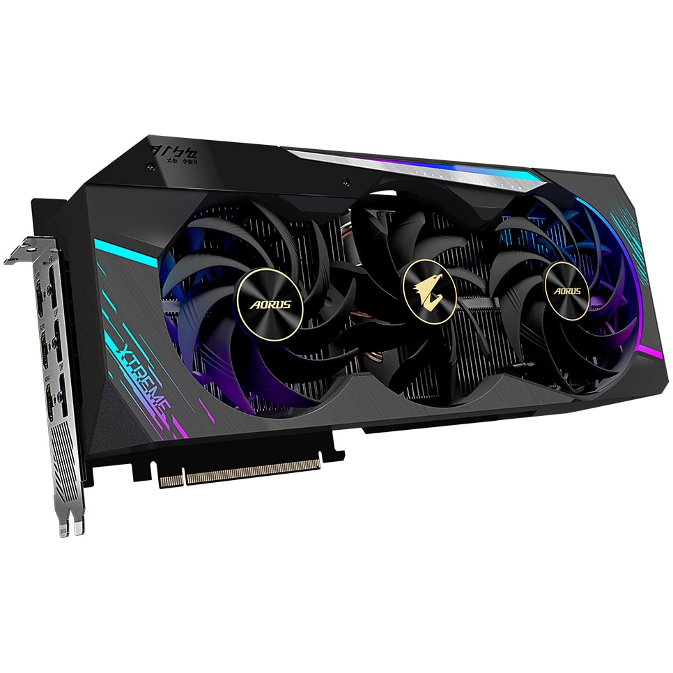 Placa video Gigabyte AORUS GeForce® RTX™ 3090 XTREME, 24GB GDDR6X