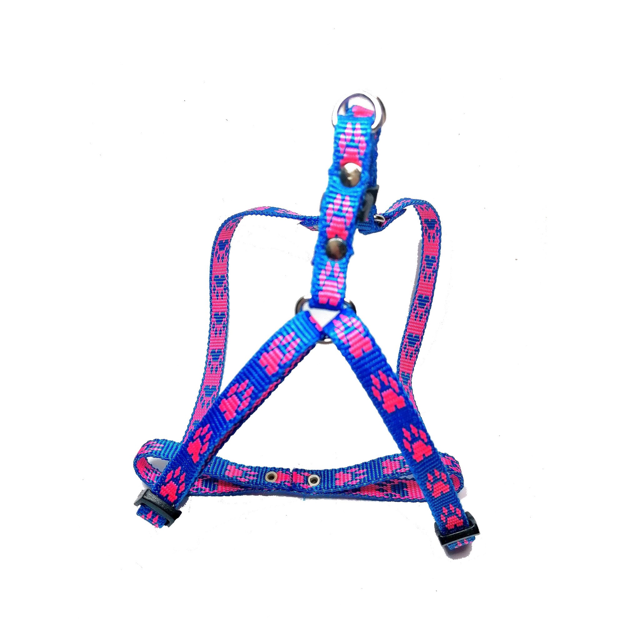 Set ham + lesa 10 mm albastru & roz model labute