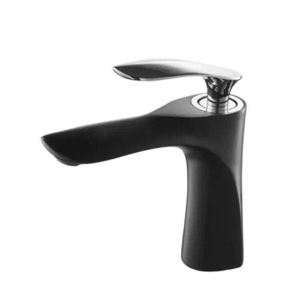 Baterie lavoar Starke, alama sanitara, negru mat, OD-2024