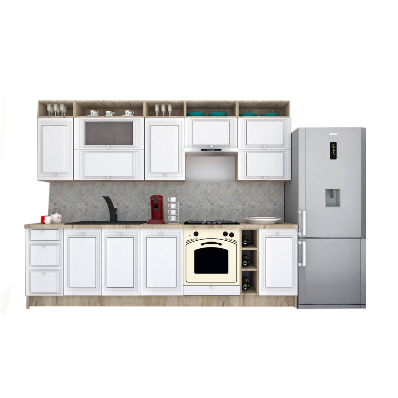 Set Bucatarie Genarom Leea Art MDF Older 280 K002 / decor 191