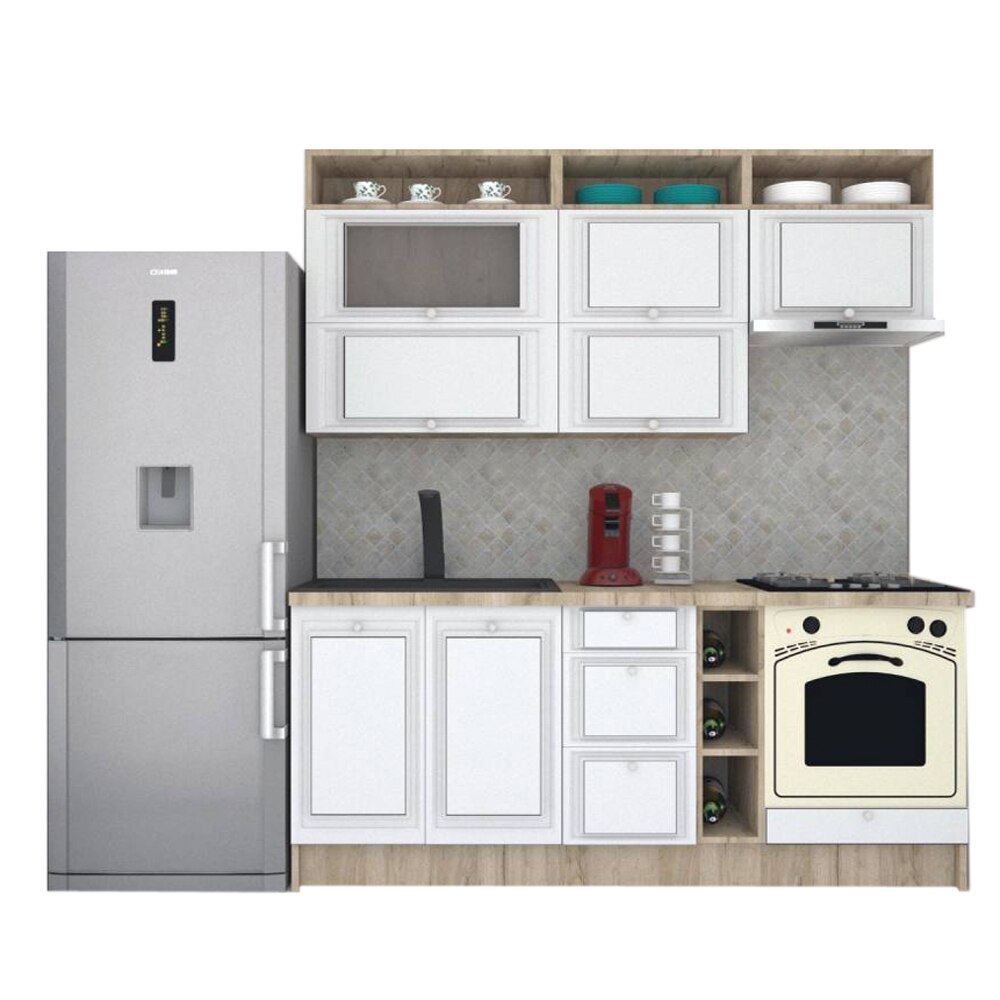 Set Bucatarie Genarom Leea Art MDF Older 200 K002 / decor 191
