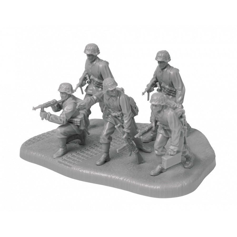 Macheta Militara Zvezda German Panzergrenadiers in Anorak 1:72 ZVEZ 6270