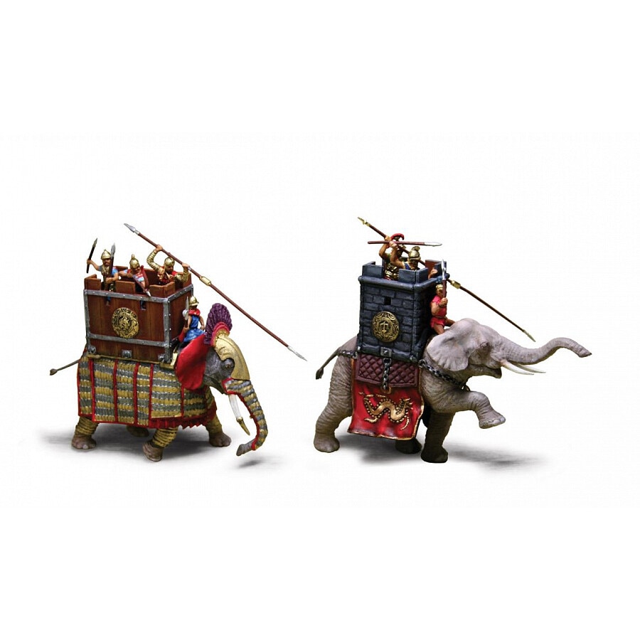 Zvezda Maquette Éléphants De Combat 1:72 - Armées Antiques Alexandre Le Grand
