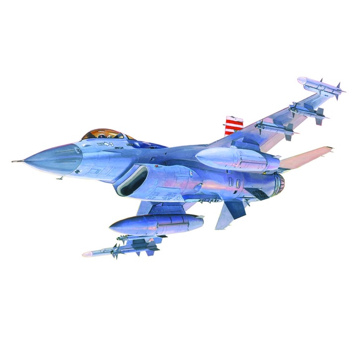 MisterCraft F-16C-25 "Viper" 1:72 MCR D64 repülőgépmodell