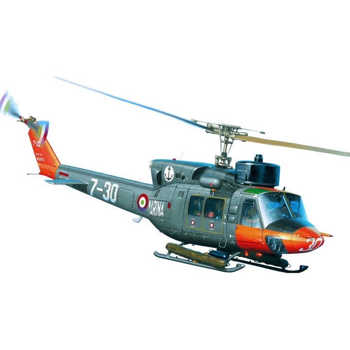 MisterCraft Bell AB-212 ASW "Anti Submarine" Helikopter Modell, 1:72