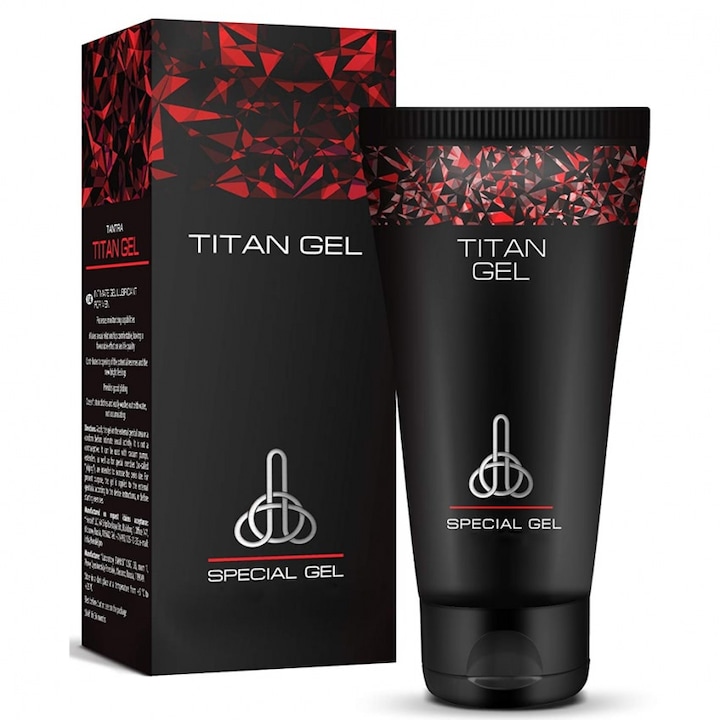 Titan Gel, Eredeti Titan Gel krém a nemi szervek megnagyobbítására, férfiaknak, 50 ml