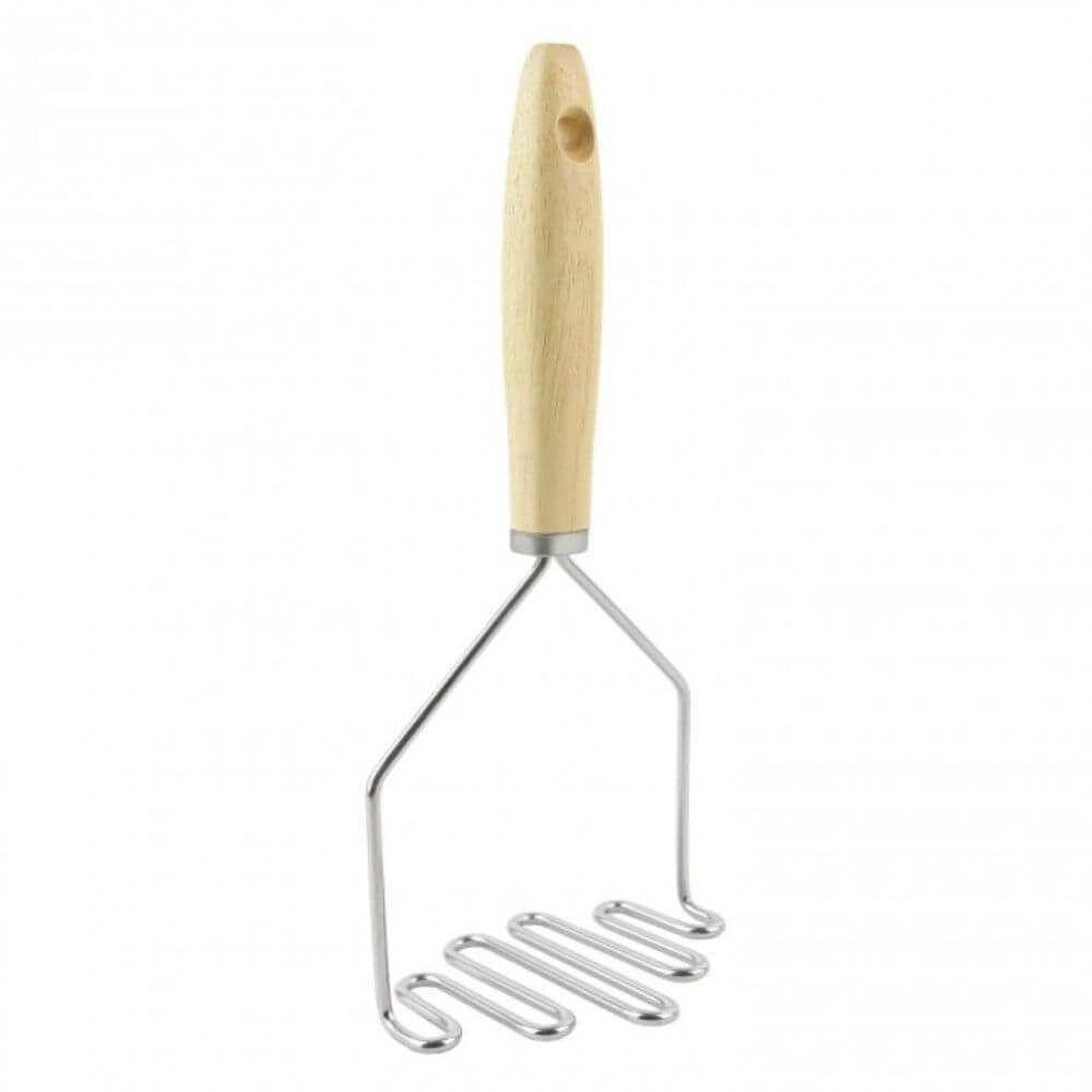 Tel pentru Cartofi, Maner Lemn, Model Zig Zag