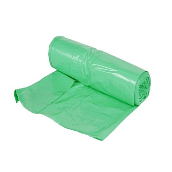 Saci Menajeri, 60L, 60x80 cm, 20 Buc/Rola, Material HDPE, Verde Saci Menajeri, 60L, 60x80 cm, 20 Buc/Rola, Material HDPE, Verde