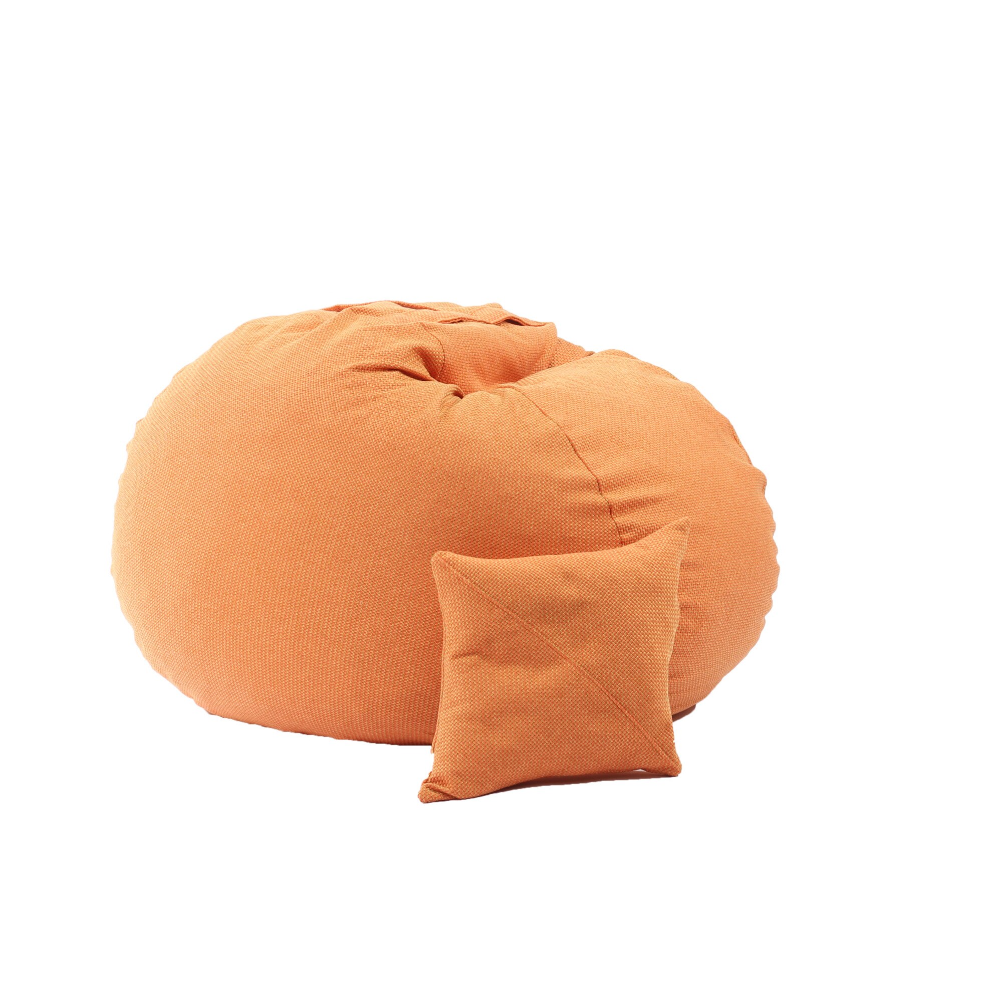Set Fotoliu Puf Matusalem si perna decorativa Sunrise (Gama Premium Rustic) umplut cu fulgi de burete memory mix