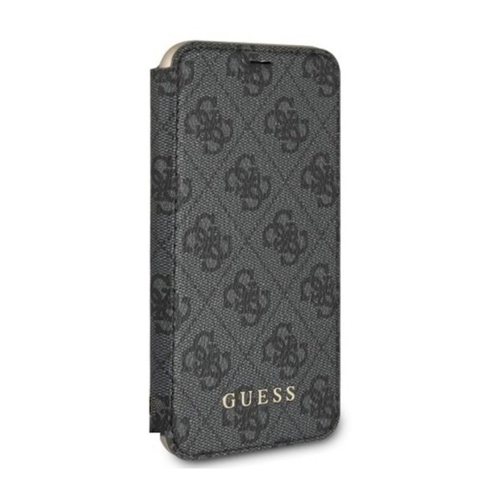 Guess GUFLBKPXGF4GGR iPhone X szürke / szary tok 4G Charms Collection tok telefon tok hátlap