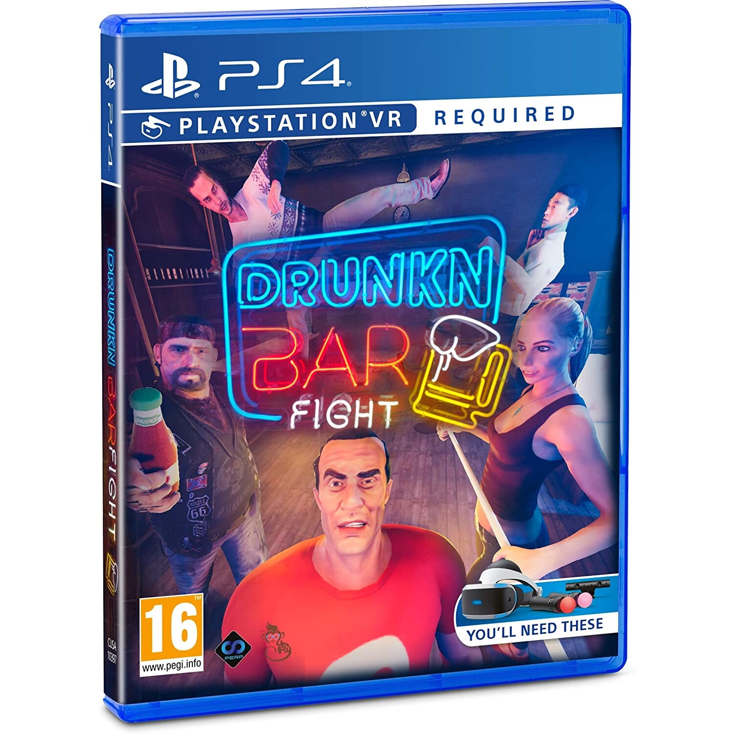 Drunkn Bar Fight játék, PlayStation 4-re