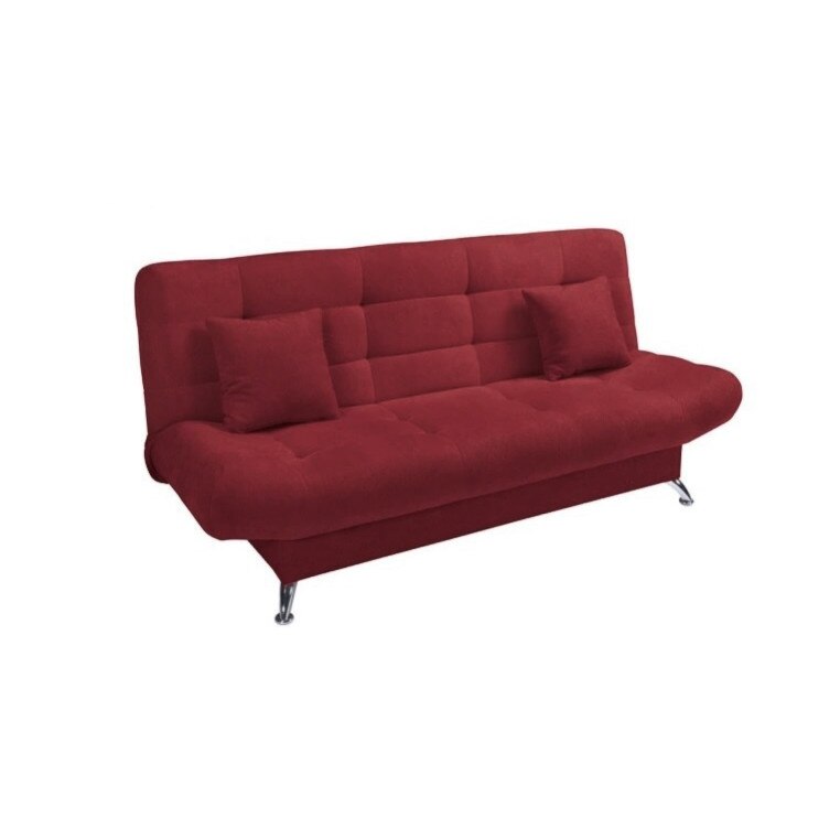 Canapea Olivia Bordo extensibila, 3 locuri, lada de depozitare, dimensiune 190x91 cm