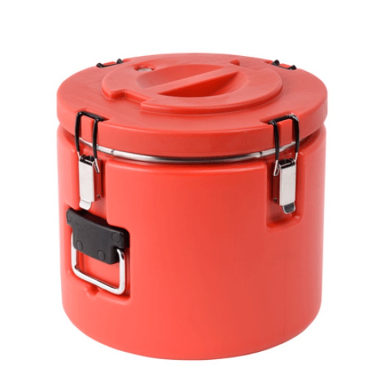 Bidon termic RAKI de transportat alimente 17 LT rosu