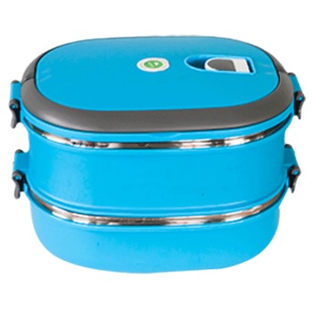 Cutie, caserola RAKI termos ovala transport alimente set 2 piese Cutie, caserola RAKI termos ovala transport alimente set 2 piese