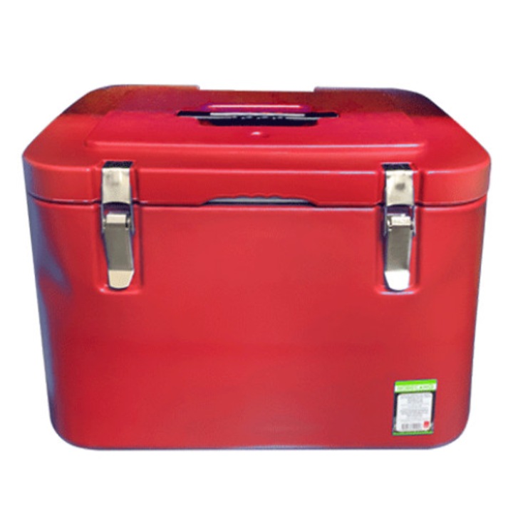 Container termic RAKI de transportat alimente 42 Lt rosu 52x38x34cm