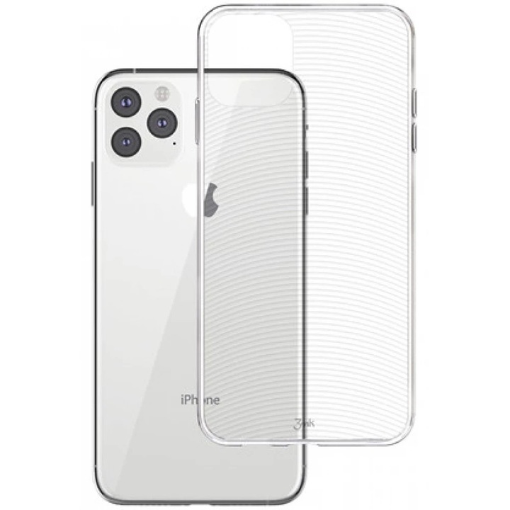 3mk Armor átlátszó, TPU anyagú Telefontok Apple iPhone 12 Pro Max, 260019, Mobiltelefon tok