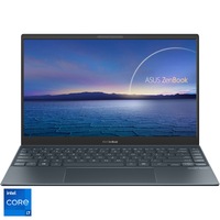 Laptop ultraportabil ASUS ZenBook 13 UX325EA cu procesor Intel® Core™ i7-1165G7 pana la 4.70 GHz, 13.3", Full HD, 8GB, 512GB SSD, Intel Iris Xᵉ Graphics , Free DOS, Pine Grey