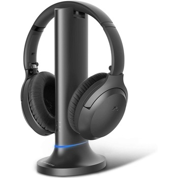 Casti Bluetooth 5.0 Avantree Opera BTHT-6190 cu transmitator Bluetooth 2in1 si stand de incarcare, fara delay, 35 ore autonomie, negru Casti Bluetooth 5.0 Avantree Opera BTHT-6190 cu transmitator Bluetooth 2in1 si stand de incarcare, fara delay, 35 ore autonomie, negru