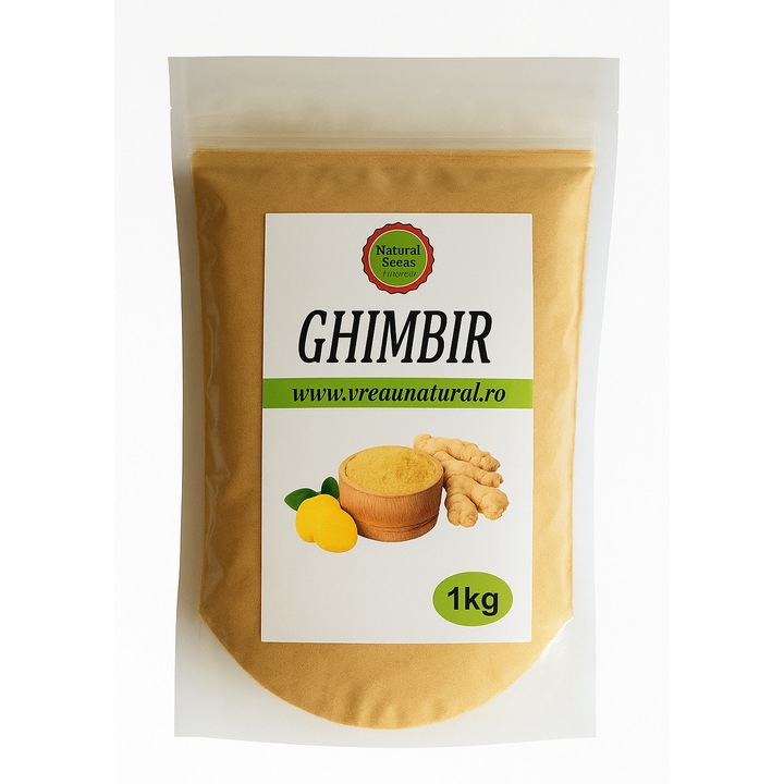 Ghimbir pudra, Natural Seeds Produt, 1Kg