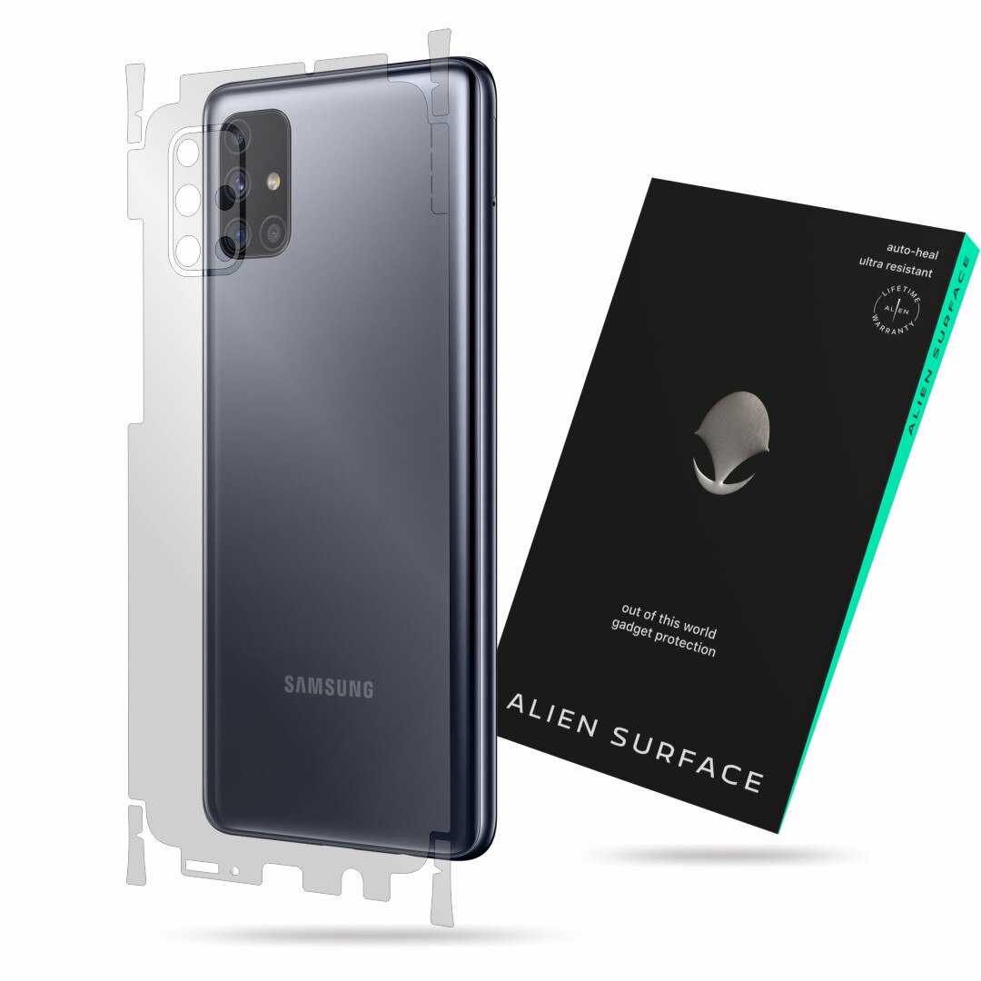 Folie Alien Surface, Samsung Galaxy M51, protectie spate, laterale