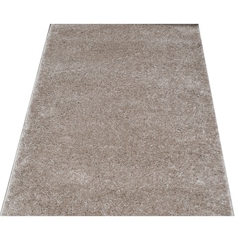 Covor shaggy bej hol sau camera 120x150 cm grosime 2,5 cm greutate 2,2 kg/mp Covor shaggy bej hol sau camera 120x150 cm grosime 2,5 cm greutate 2,2 kg/mp