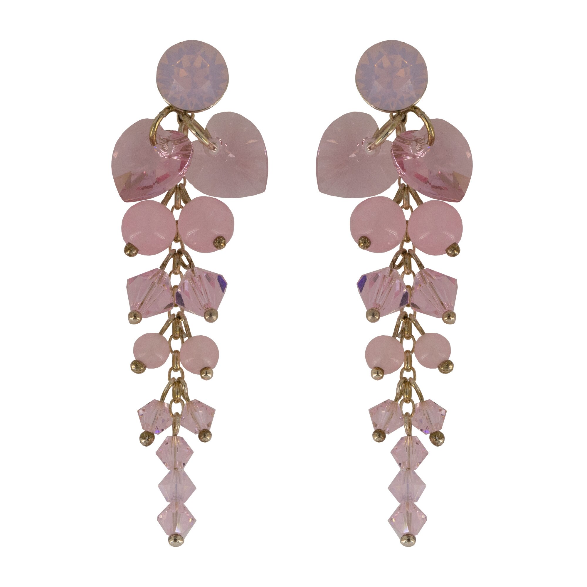 Cercei Kat'Art Infinity Rose - Opal Rose 1