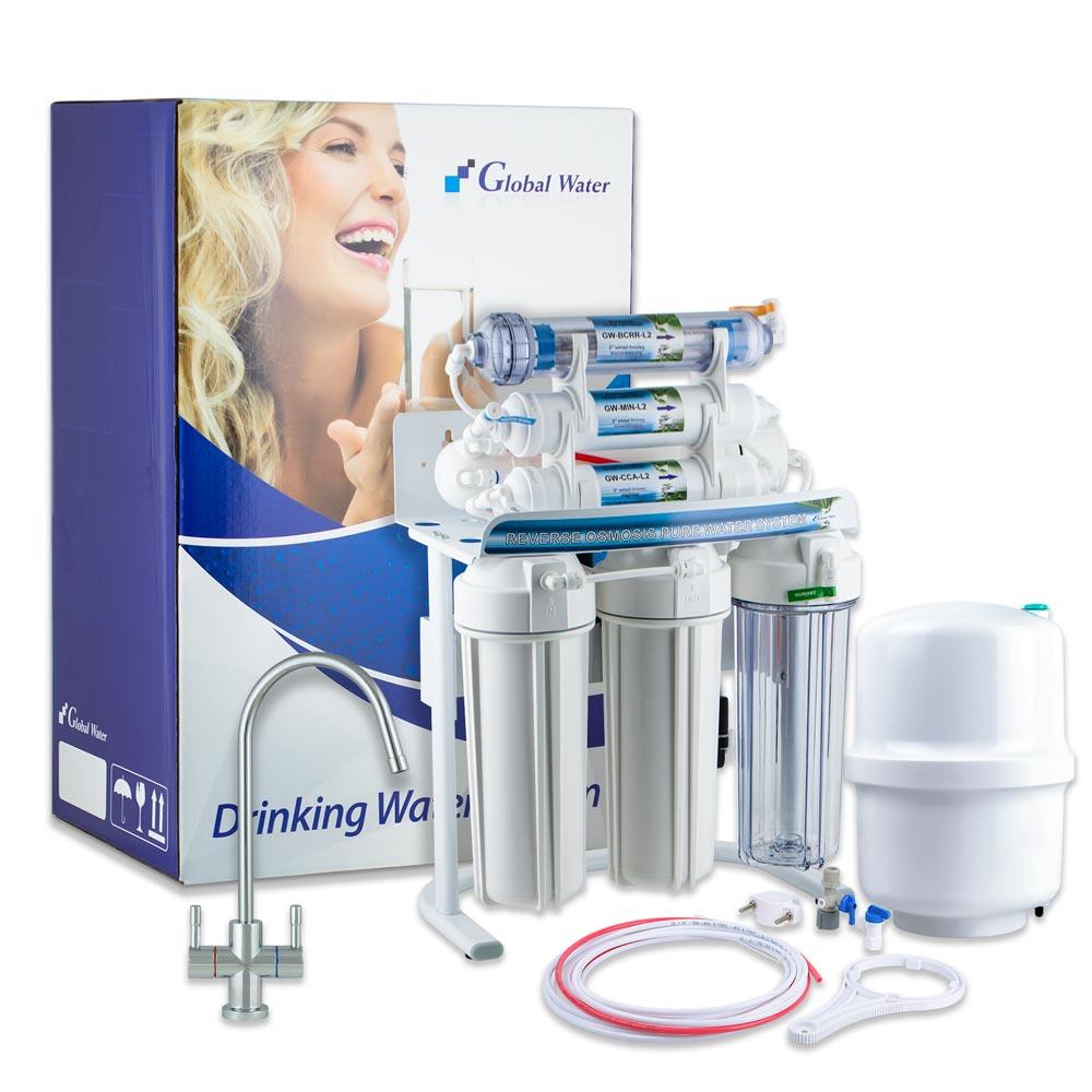 Purificator de apa cu osmoza inversa RO7P GW