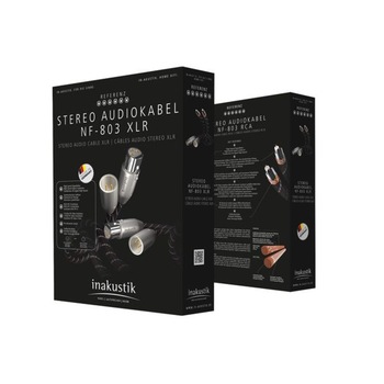 Cablu Audio Inakustik Reference NF-803 Dublu XLR hi-end 0.75m, high end Cablu Audio Inakustik Reference NF-803 Dublu XLR hi-end 0.75m, high end